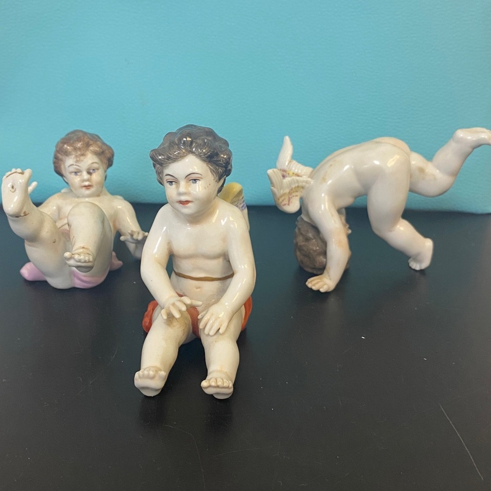 Set of 3 nipon cherubs perfect condition